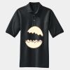 Heavyweight Cotton Pique Polo with Pocket Thumbnail