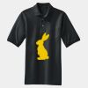 Heavyweight Cotton Pique Polo with Pocket Thumbnail