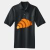 Heavyweight Cotton Pique Polo with Pocket Thumbnail