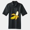 Heavyweight Cotton Pique Polo with Pocket Thumbnail