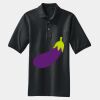 Heavyweight Cotton Pique Polo with Pocket Thumbnail