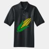 Heavyweight Cotton Pique Polo with Pocket Thumbnail