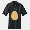 Heavyweight Cotton Pique Polo with Pocket Thumbnail
