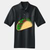 Heavyweight Cotton Pique Polo with Pocket Thumbnail
