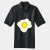 Heavyweight Cotton Pique Polo with Pocket Thumbnail