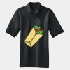 Heavyweight Cotton Pique Polo with Pocket Thumbnail