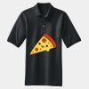 Heavyweight Cotton Pique Polo with Pocket Thumbnail