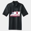 Heavyweight Cotton Pique Polo with Pocket Thumbnail