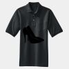 Heavyweight Cotton Pique Polo with Pocket Thumbnail