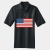 Heavyweight Cotton Pique Polo with Pocket Thumbnail