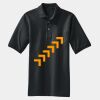 Heavyweight Cotton Pique Polo with Pocket Thumbnail