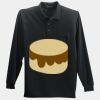 Long Sleeve Silk Touch Polo with Pocket Thumbnail
