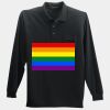 Long Sleeve Silk Touch Polo with Pocket Thumbnail