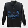 Long Sleeve Silk Touch Polo with Pocket Thumbnail