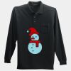 Long Sleeve Silk Touch Polo with Pocket Thumbnail