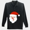 Long Sleeve Silk Touch Polo with Pocket Thumbnail