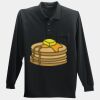 Long Sleeve Silk Touch Polo with Pocket Thumbnail