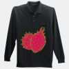 Long Sleeve Silk Touch Polo with Pocket Thumbnail