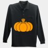 Long Sleeve Silk Touch Polo with Pocket Thumbnail