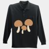Long Sleeve Silk Touch Polo with Pocket Thumbnail