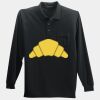 Long Sleeve Silk Touch Polo with Pocket Thumbnail