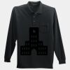 Long Sleeve Silk Touch Polo with Pocket Thumbnail