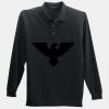 Long Sleeve Silk Touch Polo with Pocket Thumbnail