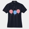 Women's Heavyweight Cotton Pique Polo Thumbnail