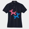 Women's Heavyweight Cotton Pique Polo Thumbnail