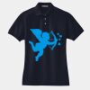 Women's Heavyweight Cotton Pique Polo Thumbnail
