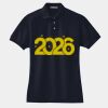 Women's Heavyweight Cotton Pique Polo Thumbnail