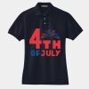 Women's Heavyweight Cotton Pique Polo Thumbnail