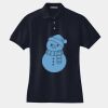 Women's Heavyweight Cotton Pique Polo Thumbnail