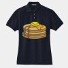 Women's Heavyweight Cotton Pique Polo Thumbnail