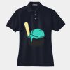 Women's Heavyweight Cotton Pique Polo Thumbnail