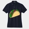 Women's Heavyweight Cotton Pique Polo Thumbnail