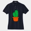 Women's Heavyweight Cotton Pique Polo Thumbnail
