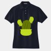 Women's Heavyweight Cotton Pique Polo Thumbnail