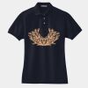 Women's Heavyweight Cotton Pique Polo Thumbnail