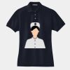 Women's Heavyweight Cotton Pique Polo Thumbnail