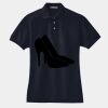 Women's Heavyweight Cotton Pique Polo Thumbnail