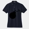 Women's Heavyweight Cotton Pique Polo Thumbnail