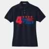 Women's Heavyweight Cotton Pique Polo Thumbnail