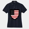 Women's Heavyweight Cotton Pique Polo Thumbnail