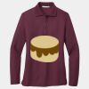 Women's Silk Touch Long Sleeve Polo Thumbnail