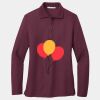 Women's Silk Touch Long Sleeve Polo Thumbnail
