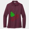 Women's Silk Touch Long Sleeve Polo Thumbnail