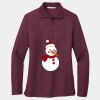 Women's Silk Touch Long Sleeve Polo Thumbnail