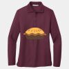 Women's Silk Touch Long Sleeve Polo Thumbnail