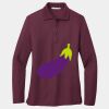 Women's Silk Touch Long Sleeve Polo Thumbnail